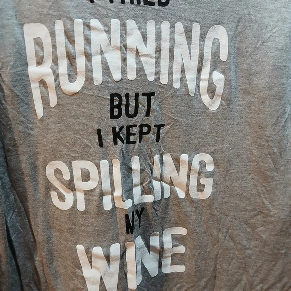 🫶 5 For $30 Fifth Sun Gray Graphic Tank Top - Picture 2 of 4